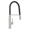 Grohe Keukenkraan Feel met Spoelkraan Supersteel
