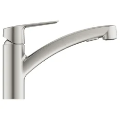 Grohe keukenkraan Start dual spray QuickFix supersteel (RVS look)
