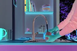 Grohe keukenkraan Start Edge chroom