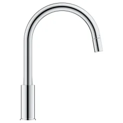 Grohe Keukenmengkraan Start Edge Hoge Uitloop Uittrekbare Mousseur Chroom