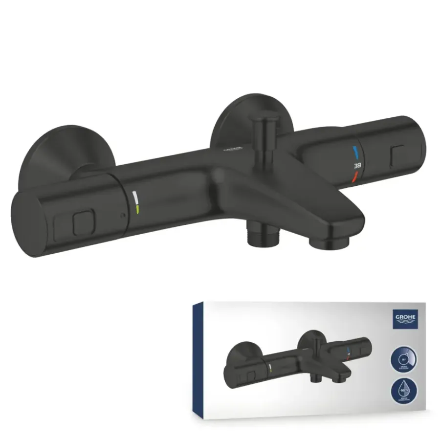 Grohe Precision Start Badkraan mat zwart