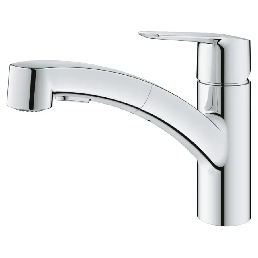 Grohe Quickfix keukenkraan Start uittrekbare Dual spray