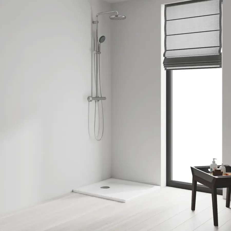 Grohe regendouche Vitalio Start 210 met thermostatische douchekraan