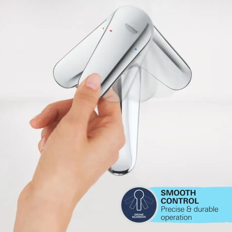 Grohe Start Wastafelmengkraan M-Size Push Open