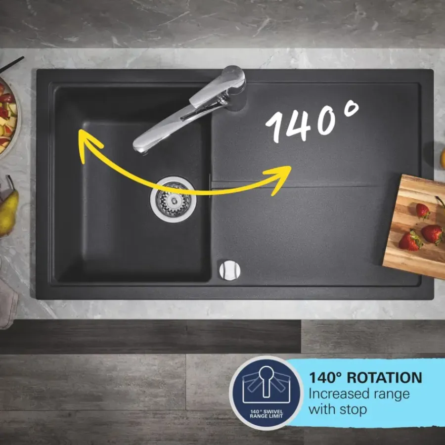 Grohe Swift éénhendel keukenkraan Chroom