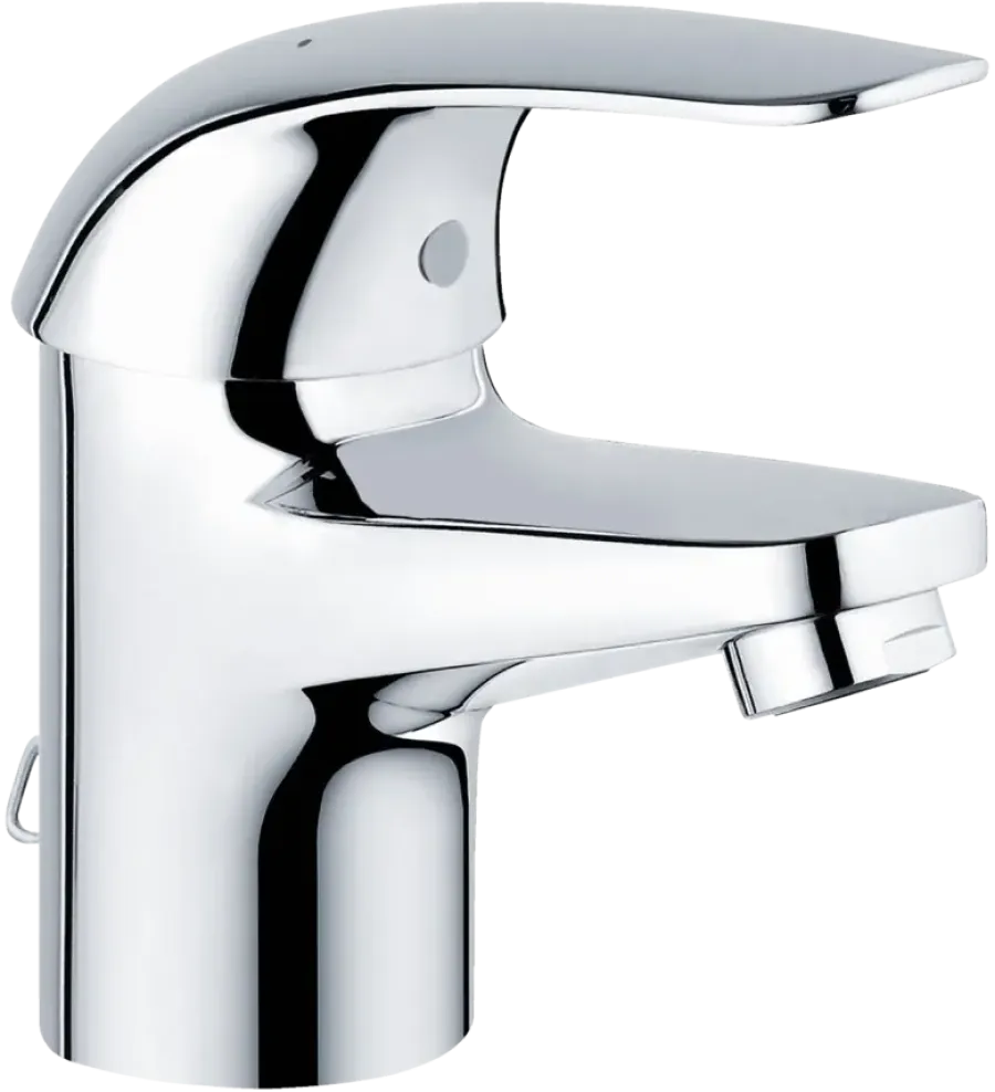 Grohe Swift S-size éénhendel wastafelkraan met ketting Chroom