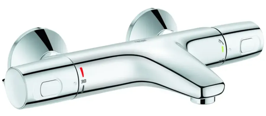 Grohe Thermostatische Badkraan Precision Trend Chroom 15 cm