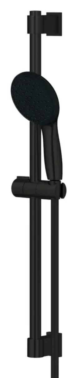 Grohe Vitalio Start 110 glijstangset douche mat zwart 60 cm