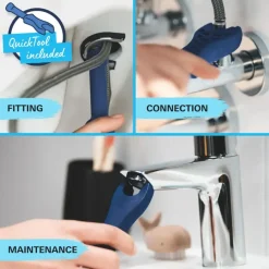 Grohe wastafelkraan Start S-size QuickFix mat zwart