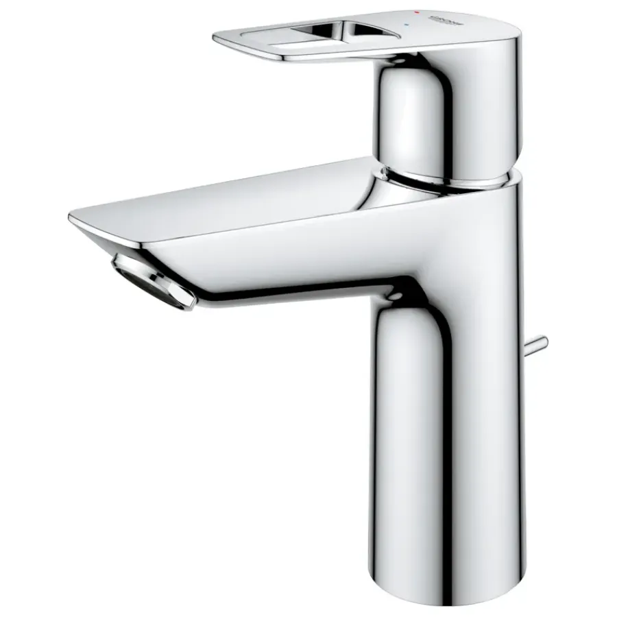 Grohe Wastafelmengkraan Start Loop M-size Push Open Chroom