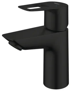 Grohe wastafelmengkraan Start Loop S-Size push open mat zwart