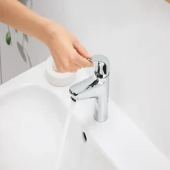 Grohe Wastafelmengkraan Swift L-size met Waste Chroom