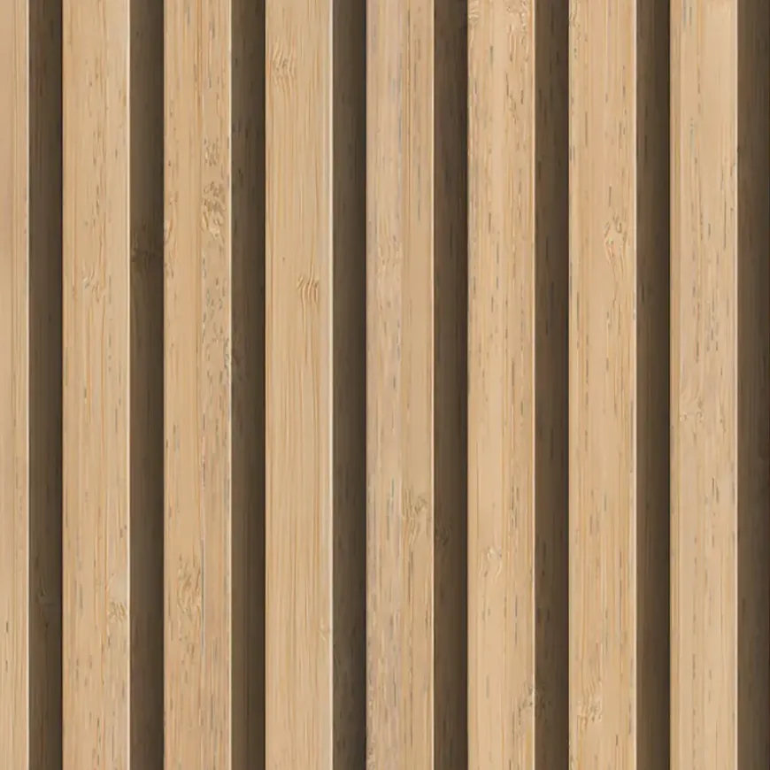 Grosfillex lattenwand kunststof Element 3D Linio Bamboo 2.925m2