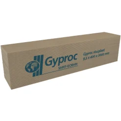 Gyproc gipsplaat stucplaat 40x200 cm dikte 0,95 cm (RK)