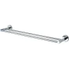 Haceka dubbele handdoekhouder Kosmos chroom hoogglans 84 cm