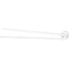 Haceka Kosmos dubbele handdoekhouder mat wit metaal 46 cm