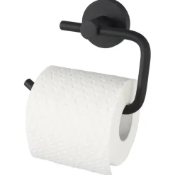 Haceka Kosmos toiletrolhouder zonder klep mat zwart