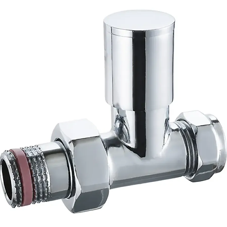 Haceka thermostatische radiatorkraan recht 15 mm