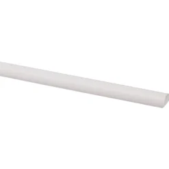 Halfronde lat grenen gegrond 7x18 mm 270 cm