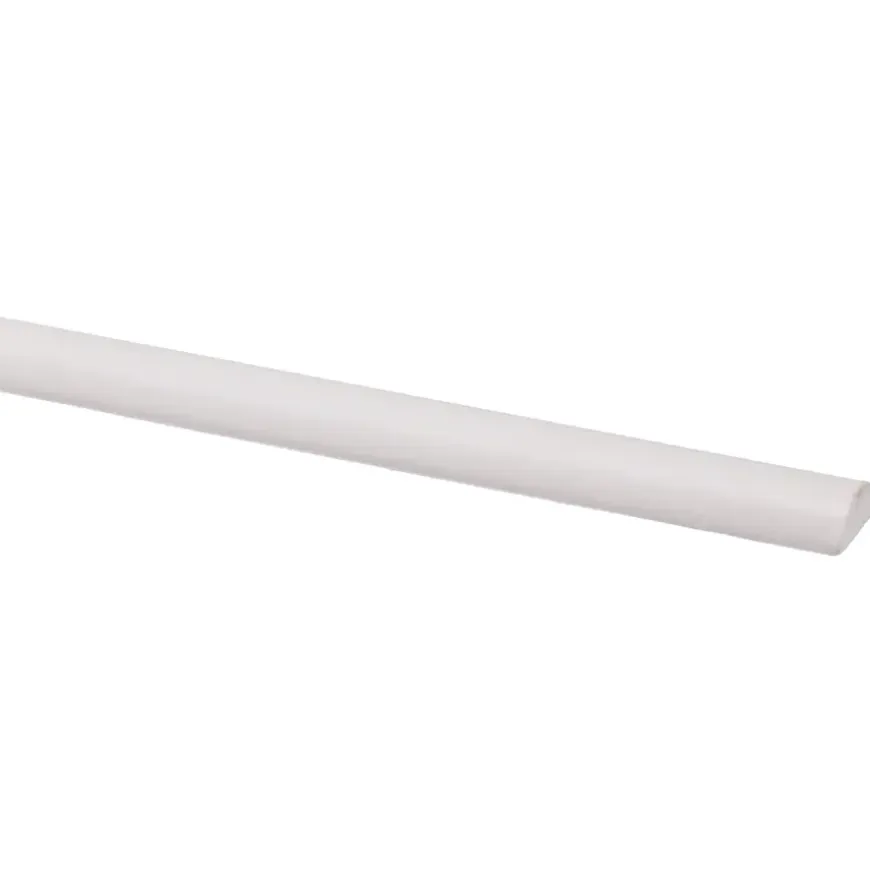 Halfronde lat grenen gegrond 7x18 mm 270 cm