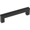 Geen Handgreep Eddy zwart RVS 128 mm