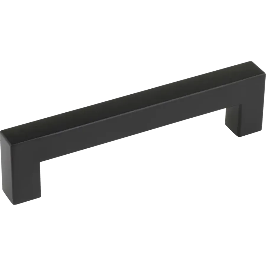 Geen Handgreep Eddy zwart RVS 128 mm