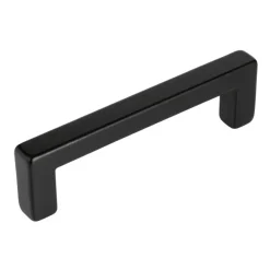 Geen Handgreep Emmy zwart ijzer 140 mm