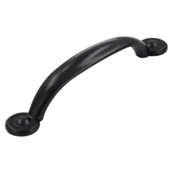Siro Handgreep Fleur zwart 96mm
