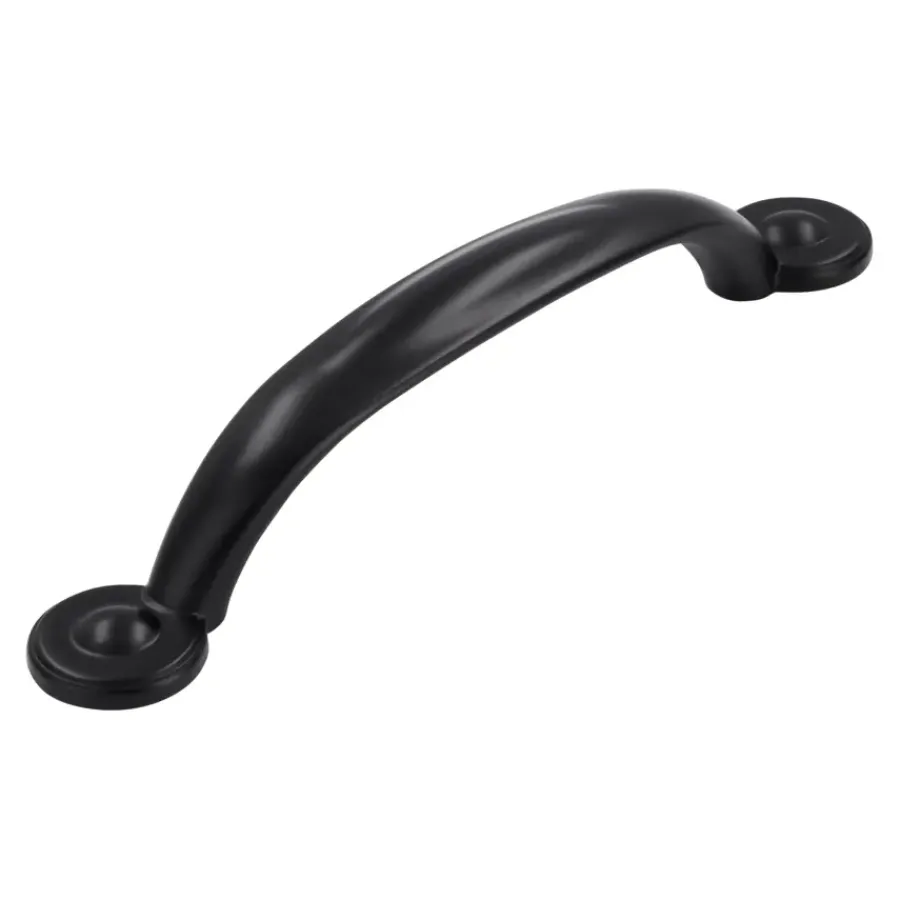 Siro Handgreep Fleur zwart 96mm