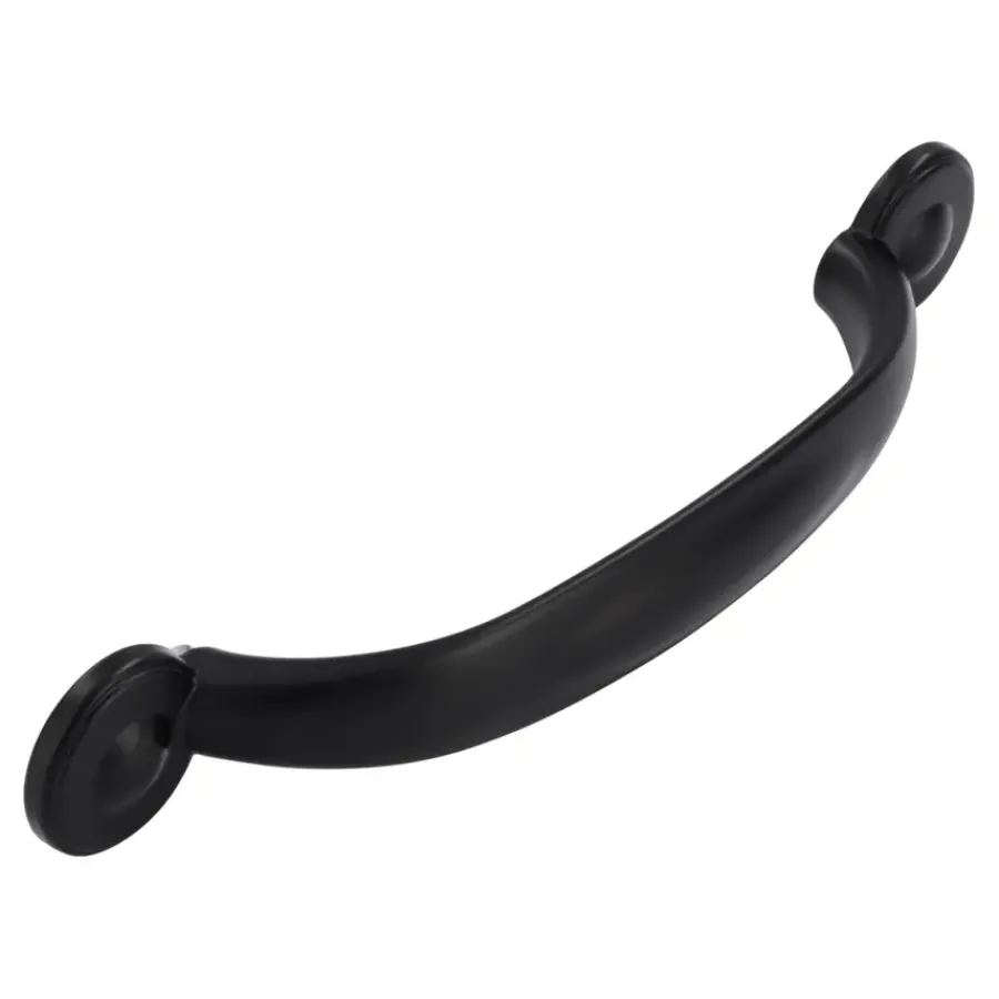 Siro Handgreep Fleur zwart 96mm