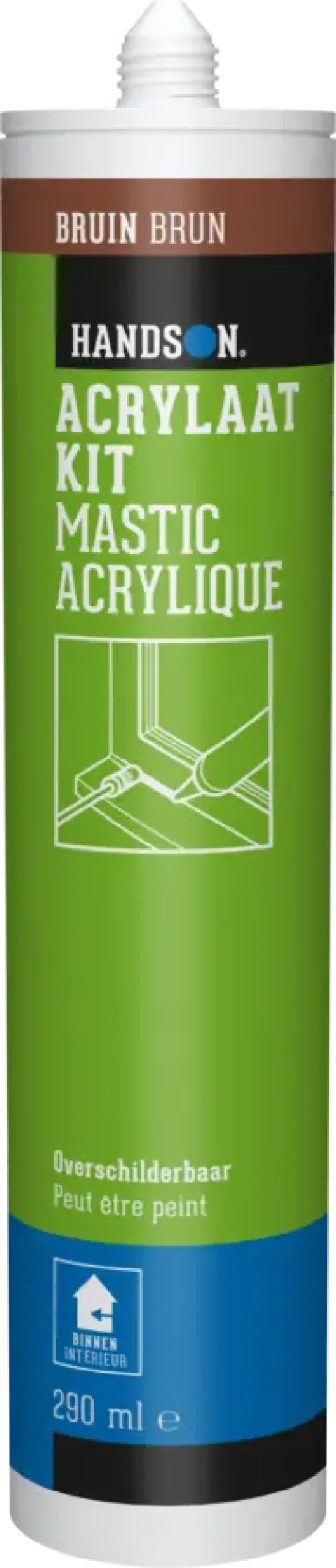 Handson acrylaatkit bruin 290 ml
