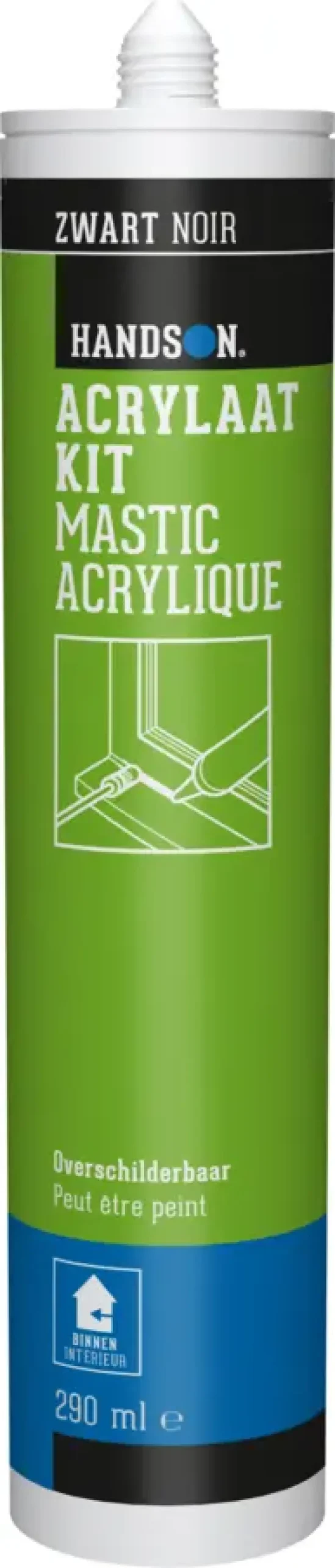 Handson acrylaatkit zwart 290 ml