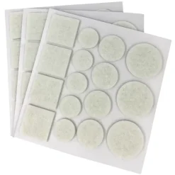 Handson anti krasvilt 48 stuks wit assorti