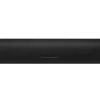Handson brievenbusklep met borstel PVC zwart blinde bevestiging
