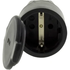 Handson contrastekker rubber zwart