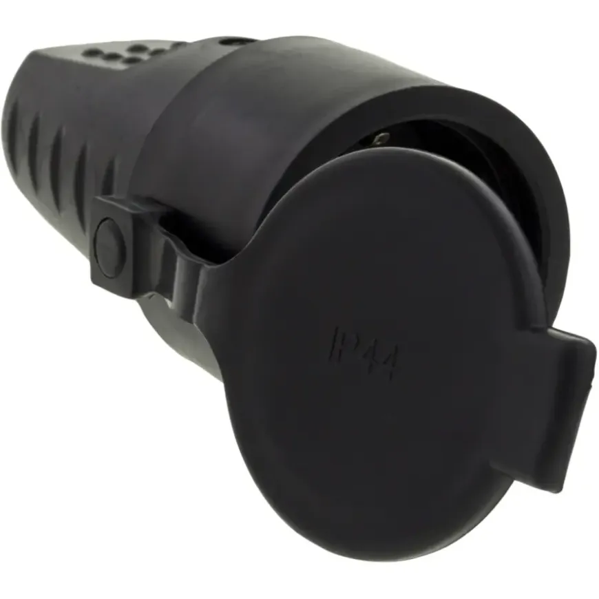 Handson contrastekker rubber zwart
