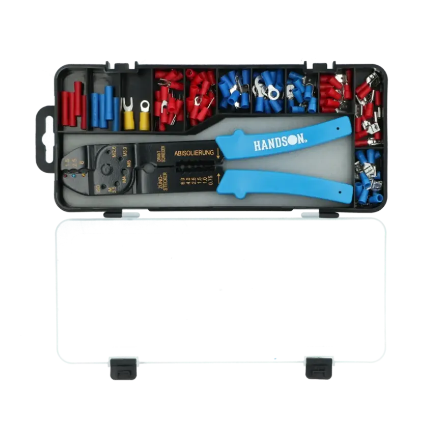 Handson kabelschoenset met tang