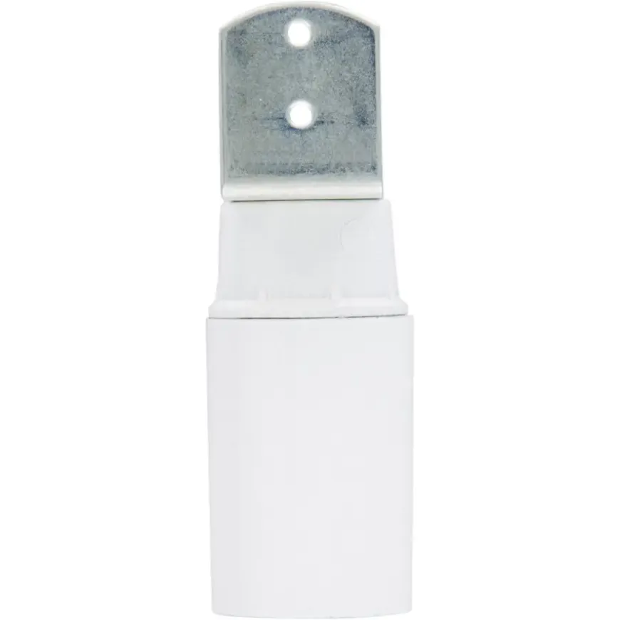 Handson lampfitting E14 haakse beugel wit