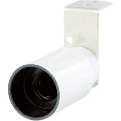 Handson lampfitting E14 haakse beugel wit