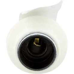 Handson lamphouder E14 incl. 2x Ring Wit