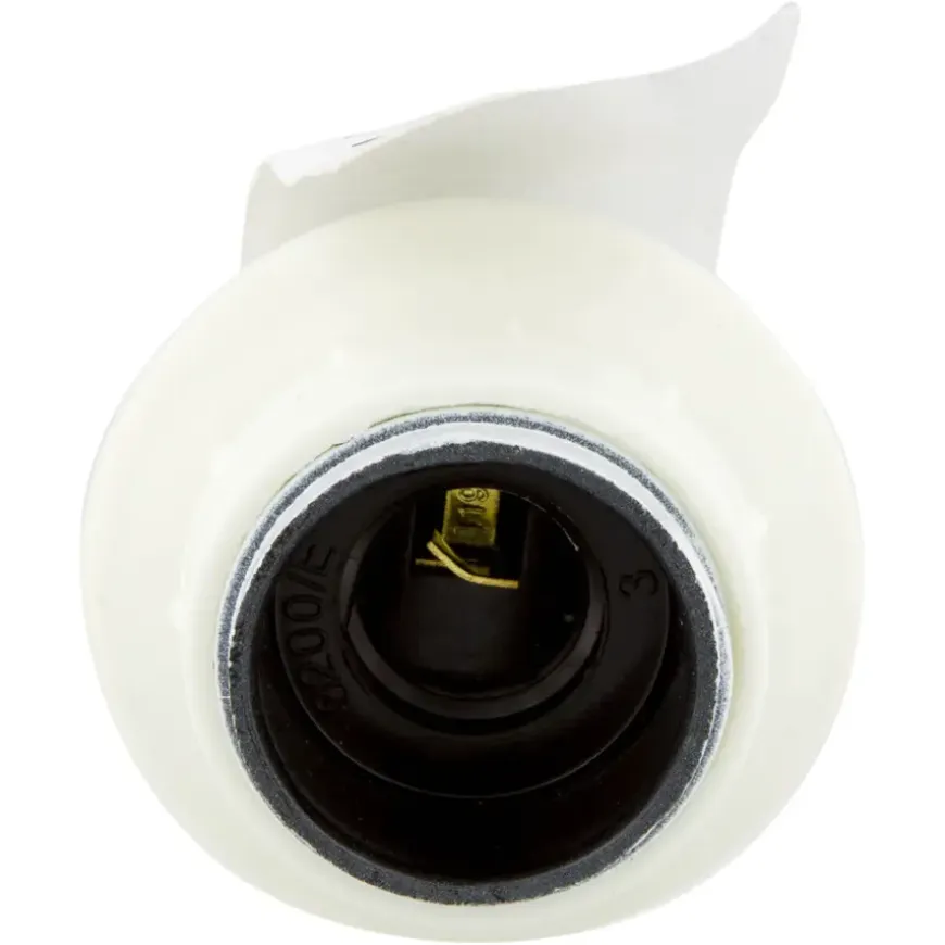 Handson lamphouder E14 incl. 2x Ring Wit