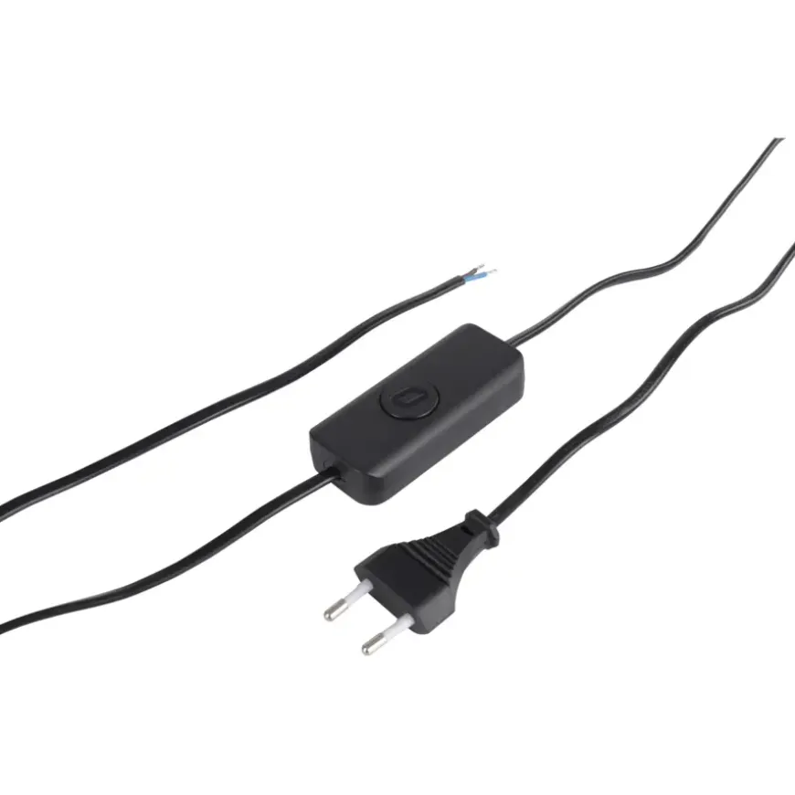 Handson Led Snoerdimmer 1-100 W 1,5 meter snoer Zwart