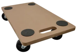 Handson MDF meubeltransporter harde wielen 56x30 cm max. 200 kg