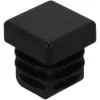 Handson meubeldop vierkant 15x15mm zwart 4 stuks