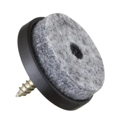 Handson meubelglijder viltglijder met schroef bruin Ø28 mm 12 stuks