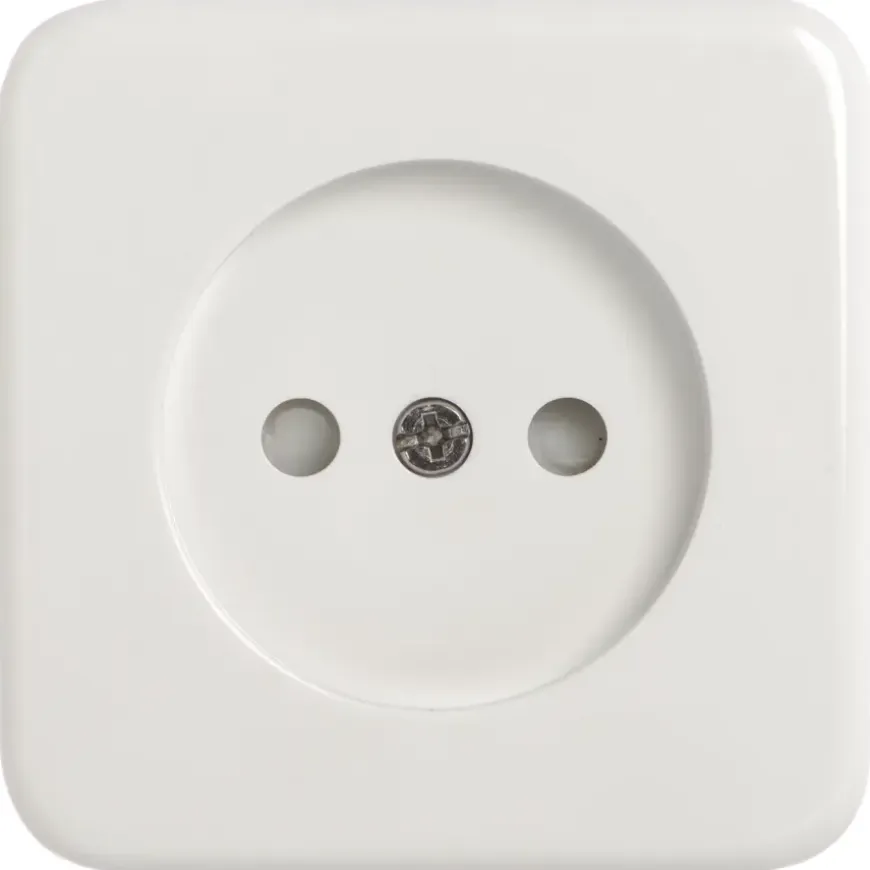 Handson Opbouw enkel wandcontactdoos wit