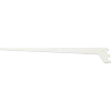 Handson plankdrager enkel wit 30 cm