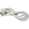 Handson Platte Stekker RA met Snoer 2 Meter