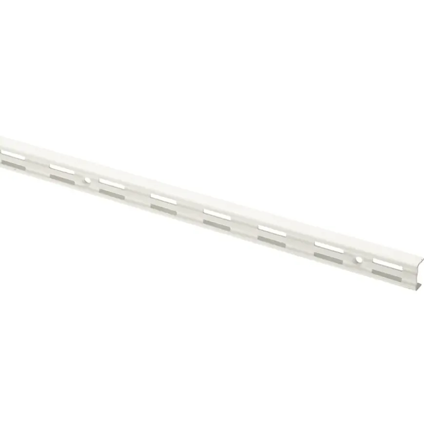 Handson rail dubbel wit 200 cm (2 stuks)