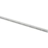 Handson rail enkel 50 cm mat zilver (2 stuks)